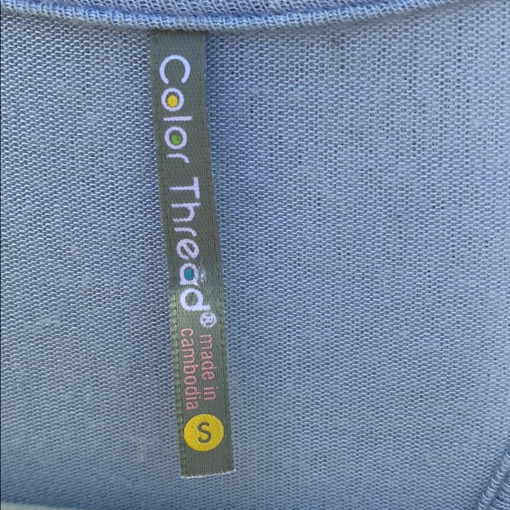 Women’s Color Thread Top Size Small - Picture 4 of 5